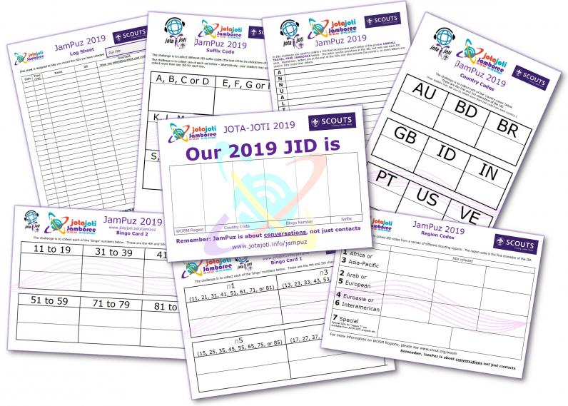 Images of 2019 JamPuz documents