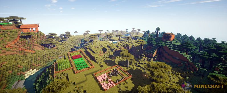 Minecraft screen image