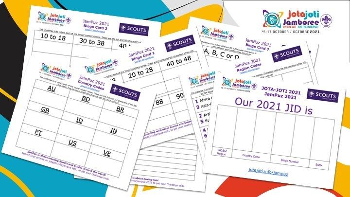 JamPuz documents for JOTA-JOTI 2021
