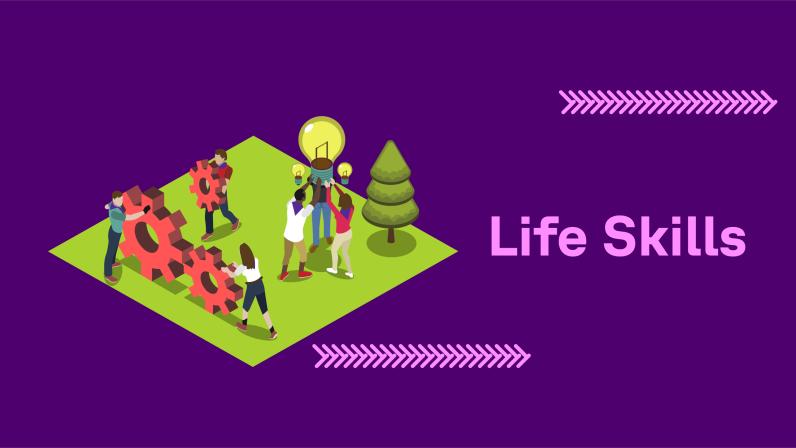 JOTA-JOTI Life Skills campsite banner