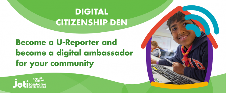 Become a U-Reporter and become a digital ambassador for your community