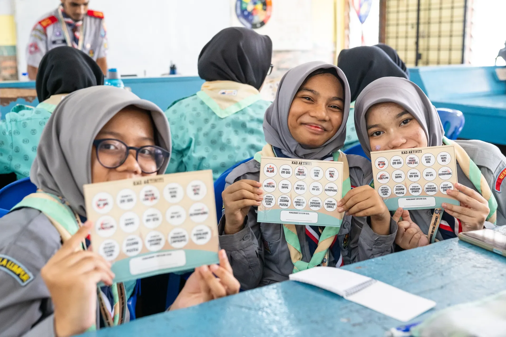 JOTA-JOTI activities in a school in Malaysia
